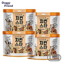 영양 강아지미트간식 시바견 펫미트간식 치킨덤벨4개, 상세페이지 참조