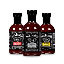 잭다니엘 바베큐 스테이크 소스 (3가지 맛), [3번] 잭다니엘 바베큐용 허니 소스, 553g, 1개