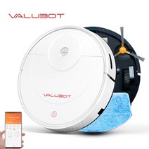 로봇청소기 무소음 인공지능 청소로봇 미니 로보트 로봇 청소기 진공 VALUBOT K100 청소 진공 및 바닥 걸레 3-in-1 애완 동물 털 청소 앱 및 원격 제어, 협력사, 유럽 ​​연합