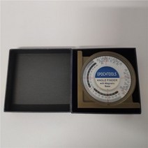 각도 타일 수평 도구 레벨링 눈금자 다기능 자기 하단, 갈색