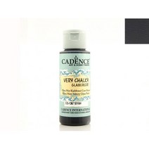 헤리티지공예 CADENCE 베리쵸키 글라스 데코 울트라 매트 물감 59ml (무광 수성 유리 글라스 포슬린 물감), 20.블랙(CG1367)