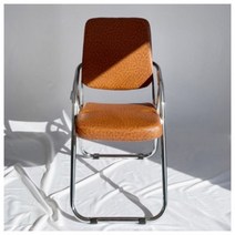 [천삼백케이] [에스엠퍼니처] 신형 접이식 의자, 브라운