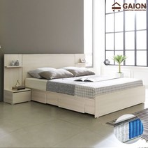 팅클 서랍형 침대 Q+7존 포켓매트리스, 단품