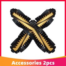 로봇 청소기 걸레 필터 Eufy 11C Cecotec Conga Excellence 990 Ecovacs Deebot N79S 진공 예비 부품용 메인 사이드 브러시 Hepa, 2 메인 브러시
