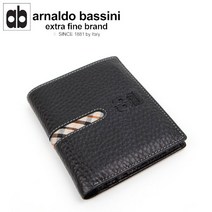 아놀드 바시니 (정품100%) 천연소가죽 중지갑 ABAB-M604BK