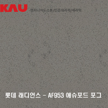 롯데 래디언스 애슈포드 포그/엔지니어드 스톤 싱크대 상판 교체/가우테크 자재 판매, AF953 애슈포드 포그