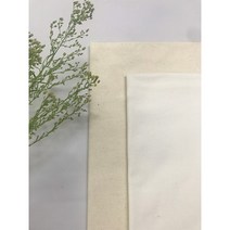 에이치엠스티칭 광목천 무지 광폭 코튼 천원단 ( 20수 명품), 백아이보리