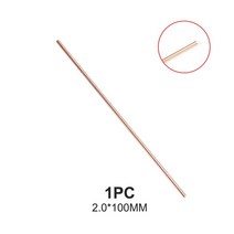 용접봉 논가스 용접봉 스텐 용접봉 알루미늄 용접봉 30100mm 포인트 직경 1.5mm 스폿 바늘 스폿 용접기 용 알루미나 구리 전극, 1pc 2.0x100mm