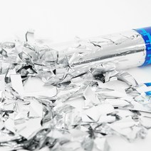 제이벌룬 웨딩폭죽 세트, 1개, 은박꽃가루폭죽 실버