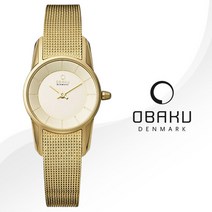 오바쿠 OBAKU V130LGGMG 여성시계 메쉬밴드 손목시계