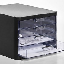 서류 정리함 A4용지 파일 서랍장 공문서 계약서 발주서 견적서 구분 보관함, 색상, 다크그레이