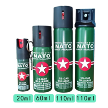 호신용스프레이 여성 호신용품 20ml, 그린110ml, 2개