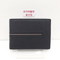 에스콰이어 에스콰이아 남성 소가죽 반지갑 ECASPN322BK