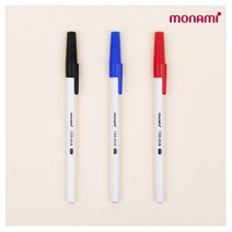 모나미 153 스틱 볼펜 0.7mm 낱개 - 문구코너, 블루