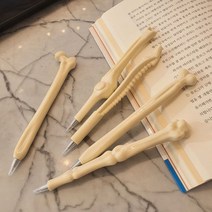 으스스한 뼈볼펜 병원볼펜 할로윈 소품 정형외과 빅 용품 연필 특이한 장식, 랜덤발송
