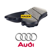 아우디 A6 브레이크패드(뒤세트) 4A2 2.0 40 TDI Mild Hybrid 센서포함, A5447