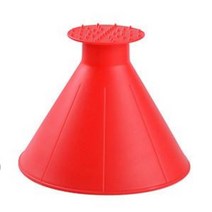 레드 깔대기 성에제거기 2개 차량용품 겨울차량용품 세차 눈 서리제거 서리 제설장비 눈제거 겨울필수템 클리너 스노우크래퍼 자동차유리 눈치우기 성애제거기 스크래퍼