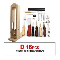 가죽 공예 만능렌치 타카 타카 휴대용 공구 가방 주머니 새로운 도구 세트 나무 핸드, 309c-t1