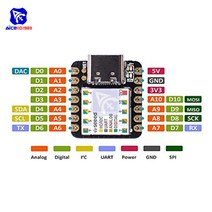 호환 Diymore-Seeeduino XIAO SAMD21G18 마이크로 컨트롤러 개발 보드 Arduino IDE 용 c타입 인터페이스