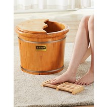 족욕기 습식 원목편백나무 삼나무 발목욕 30cm가정용, 12.30cm 바이노럴 + 족욕파우더 2박스