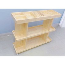 미술용 이동식 테이블 유화 파레트 수납형 학원 물감, 심플 아트 테이블(휴대용 첨부) 60x50x85cm