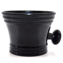 프리미엄 클래식면도 비셀메드 쉐이빙 볼(면도그릇) L사이즈3종 Shaving Bowl Mug cup, 블랙