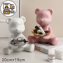 인테리어 동물 장식품 토끼 노루 곰돌이 북극곰, 화이트곰