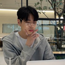 라피던트 너드 하금테 블루라이트 차단 눈보호 안경 남자 여자 공용 코받침 조절 안경테