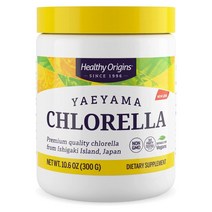 Healthy Origins 헬씨오리진 클로렐라 분말 300 g Yaeyama Chlorella 야에아마 파우더 가루 소로키니아나