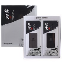 [피에르가르뎅]남성 정장양말 선물세트 참숯2족 센츄럴 고급선물포장배송