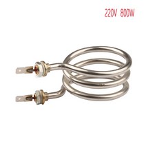 물 분수 디스펜서 220V 800W 발열체 3 코일 전기 히터 튜브