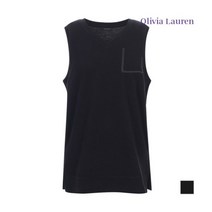 올리비아로렌 OLIVIA LAUREN 브이넥 저지 베스트_VOBANWW9282