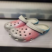 크록스 SH01 클래식 그라데이션 글리터 클로그 206992(3)-0ZT 206992(3)-0ZT (8699257)