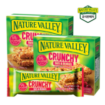 네이쳐밸리 크런치 그래놀라바 오츠 앤 베리, 210g, 10개입