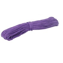등산로프 낙하산줄 캠핑 다용도 스트링 dia.3mm4mm paracord 끈 생존 코드 원 코어 솔리드 야외 등반 하이킹, 자주색, 5m - dia.3mm