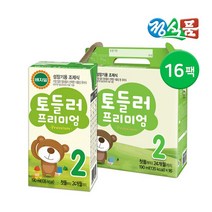 정식품 베지밀 토들러 프리미엄 2단계 190ml 16팩