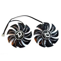 노트북 액세서리 DIY 85MM AX RX 580 480 470 GPU 냉각 팬 PowerColor Red Dragon Radeon 비디오 카드 교체 팬용, [02] Fan-B