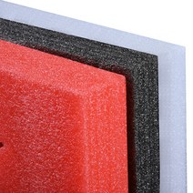 스티로폼 포장재 고밀도 압축스폰지 폼보드 발포 EPE, 5mm (1m x 1m 블랙)