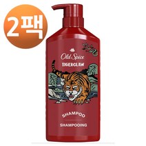 올드 스파이스 타이거 클로 맨 샴푸 21.9oz, 2팩