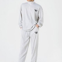 남성 트레이닝복 세트 운동복 반집업 맨투맨 배기조거