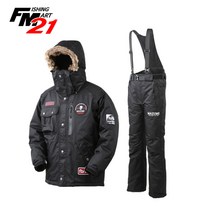 마즈메 MZFW-634 블랙 코어 올 웨더 수트 동계낚시복