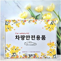량용 안전용품세트 자동차용품 소화기 불꽃신호기 선물세트 겨울 6종/8종, 6종세트