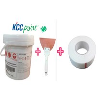 KCC초속경 고강도 균열및 크랙 보수 몰탈재(5KG 18KG)+작업도구(옥상및 외벽보수재), 초속경 몰탈 18KG