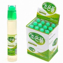 조은풀 65ml 12입 문방산업사 좋은풀 조은풀 물풀 어린이집 유치원 초등학교 만들기재료, 조은풀 65ml 12입 물풀, 1개