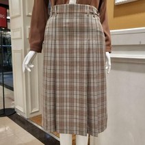 이랜드 [BCBG]BCBG 비씨비지 가을22 버킨 체크 스커트 B2C8S221
