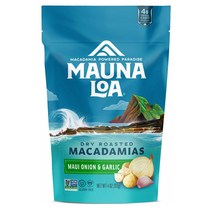 Mauna Loa Roasted Macadamia Onion Garlic 마우나로아 하와이안 마카다미아 어니언갈릭맛 113g 6팩