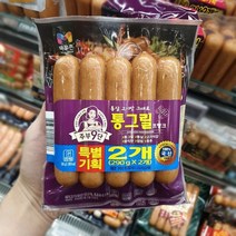 목우촌 주부9단 통그릴 프랑크 소시지 290g x 2개, 아이스박스 포장