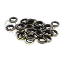 밴조 볼트 오일 드레인 스크류 씰링 와셔 가스켓 바이크 오토바이 유압 클러치 브레이크 펌프 호스 캘리퍼 30 개, [01] 30 pieces M8