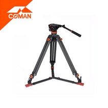 코만 COMAN DF26(Q7 PLUS) 방송 영상 비디오 카메라 삼각대, [COMAN] 코만정품 DF26(Q7 PLUS)
