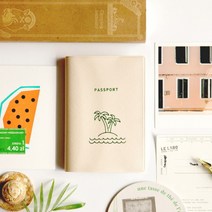 [바보사랑] 지유 트래블러 여권 케이스 - ISLAND, 상세 설명 참조